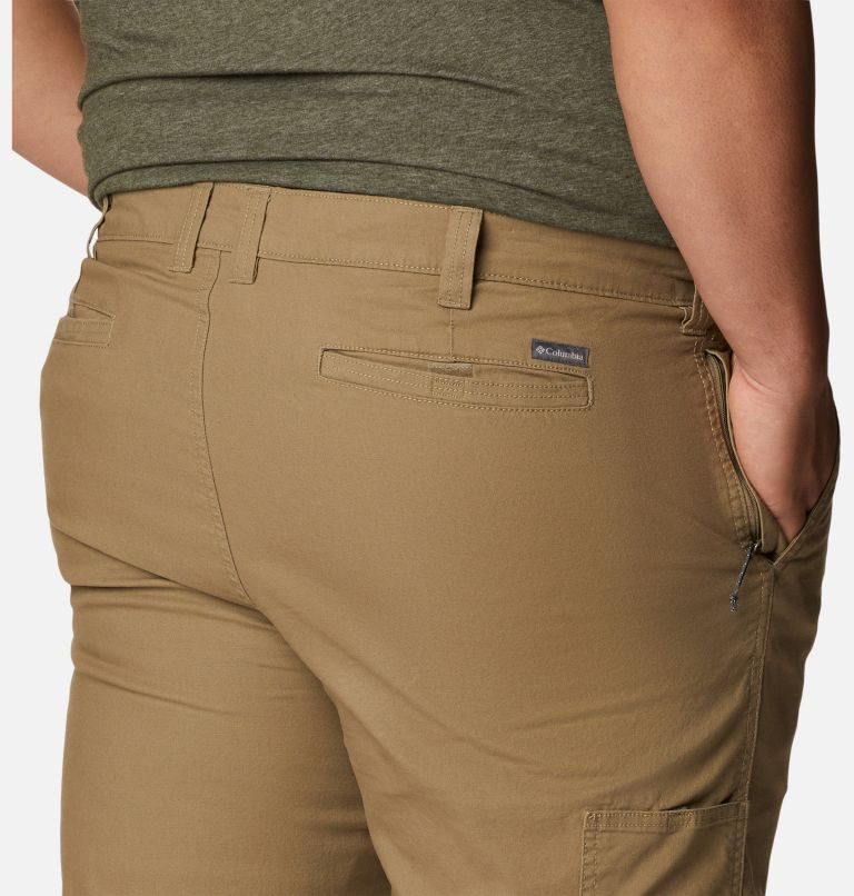 Men's Columbia Flex ROC Pants Brown | Plus Size CA-D16AC